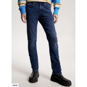 Tommy Hilfiger - DENTON FITTED STRAIGHT JEANS MET FADING